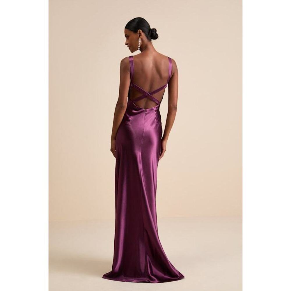 Lulu's Purple Maxi Dress